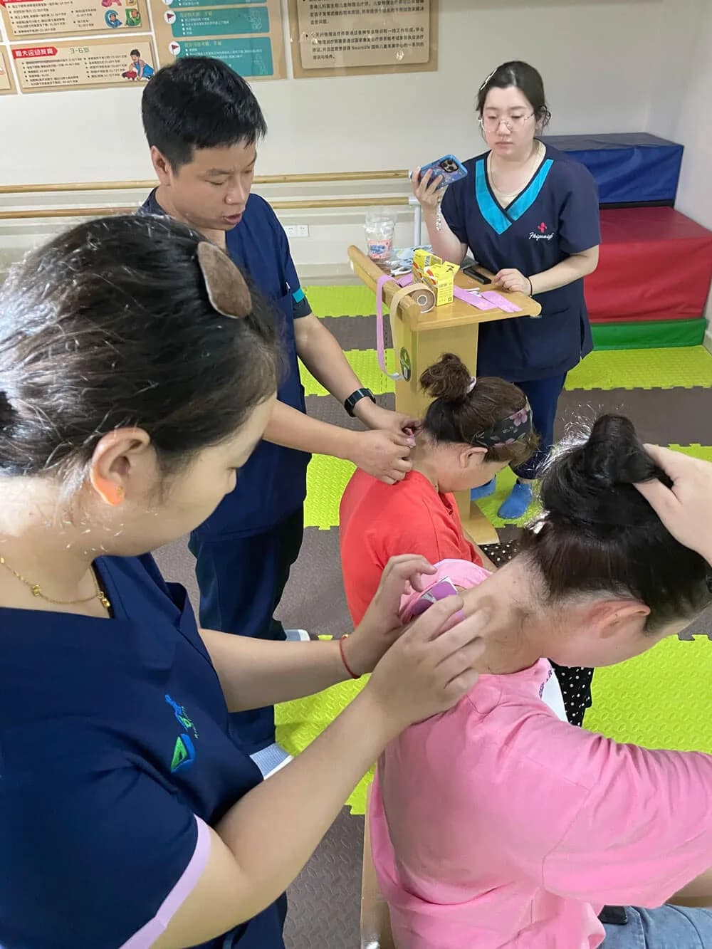 Therapy sessions with children at the NeuroLife centre