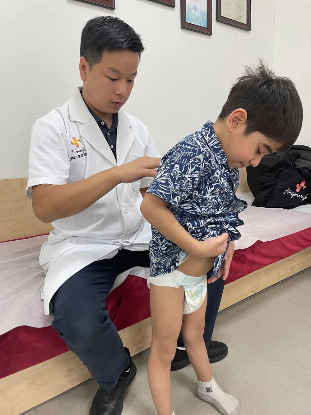 Therapy sessions with children at the NeuroLife centre