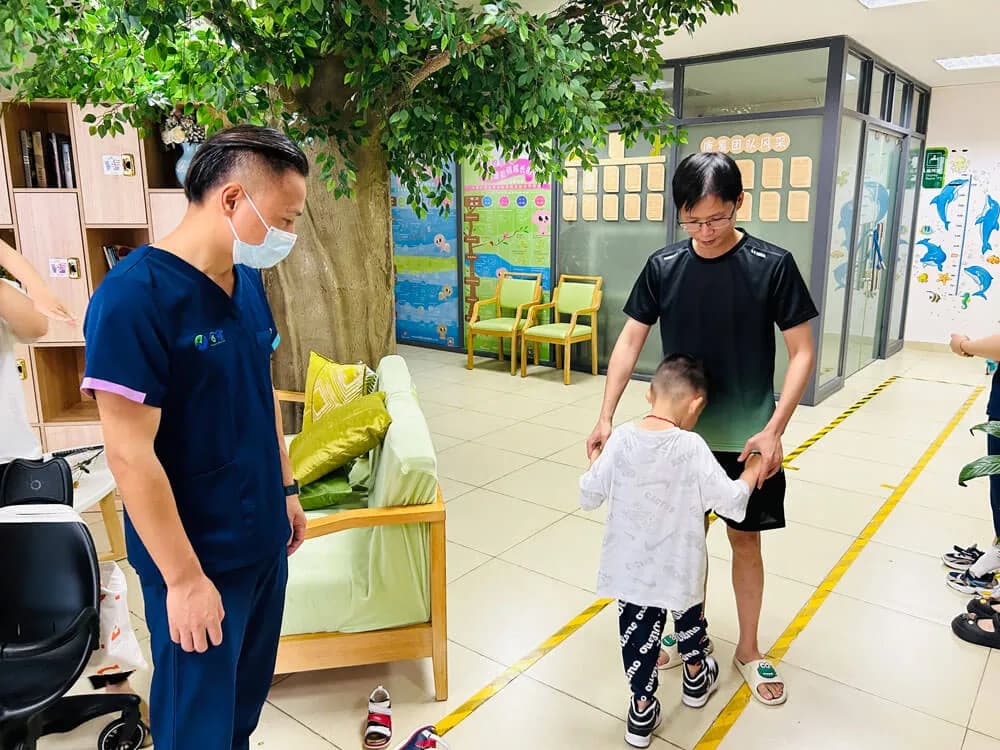 Therapy sessions with children at the NeuroLife centre