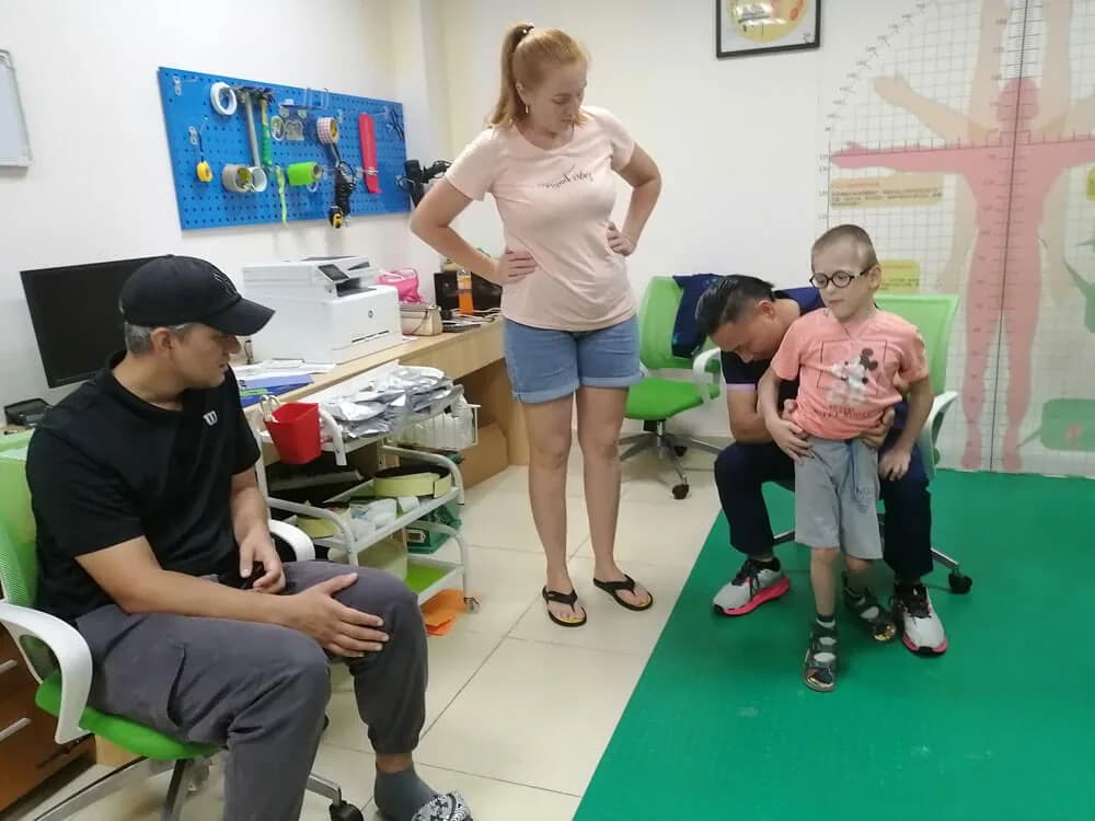 Therapy sessions with children at the NeuroLife centre