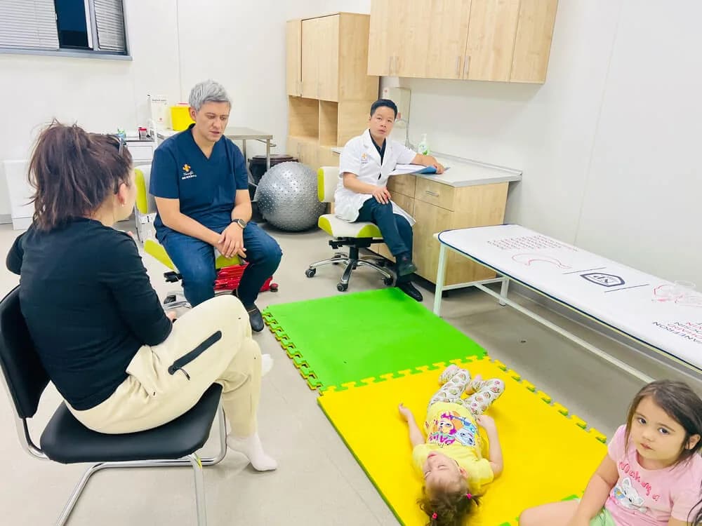Therapy sessions with children at the NeuroLife centre