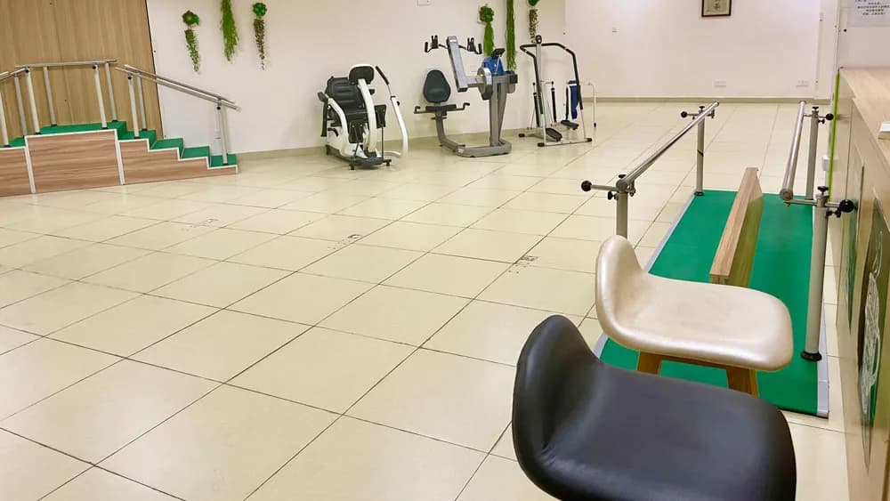 Rehabilitation equipment at the NeuroLife centre